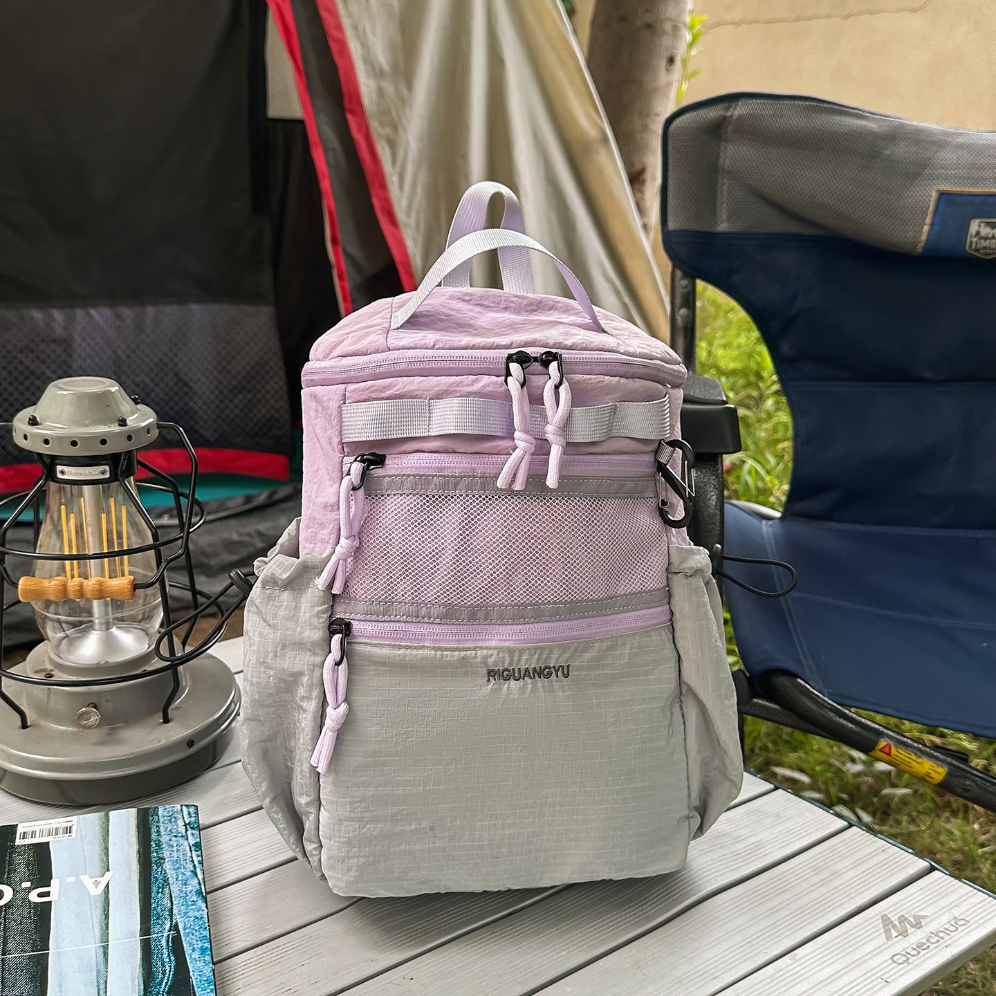 Leichtgewichtiger Mehrfachfächer Wanderschulrucksack