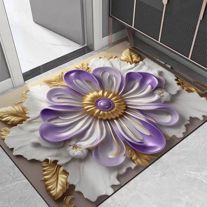 Dekorative Floralbereich Matte