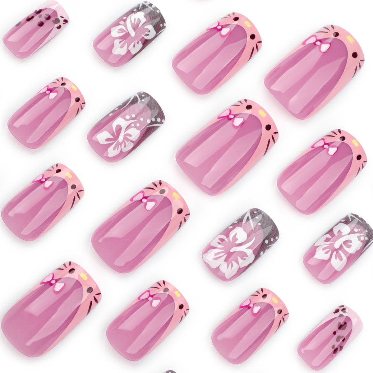 Kunstvolle Nageldesigns mit floralen Akzenten Brehn 1789124010