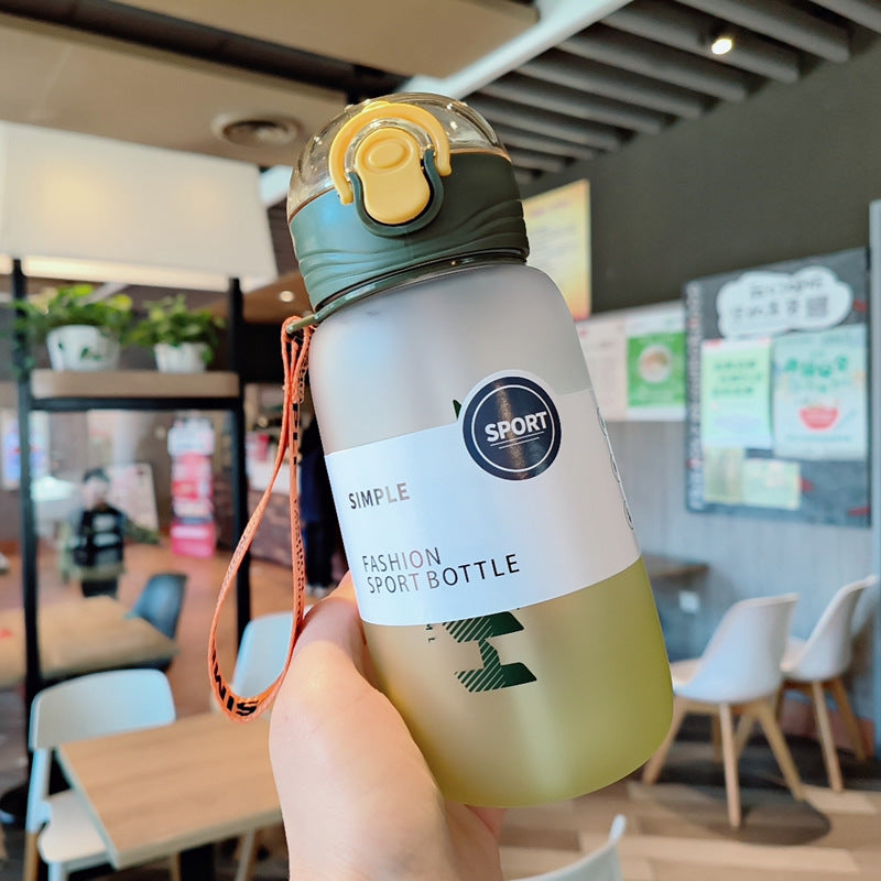 Damen Stylische Wasserflasche mit Tragelasche Brehn