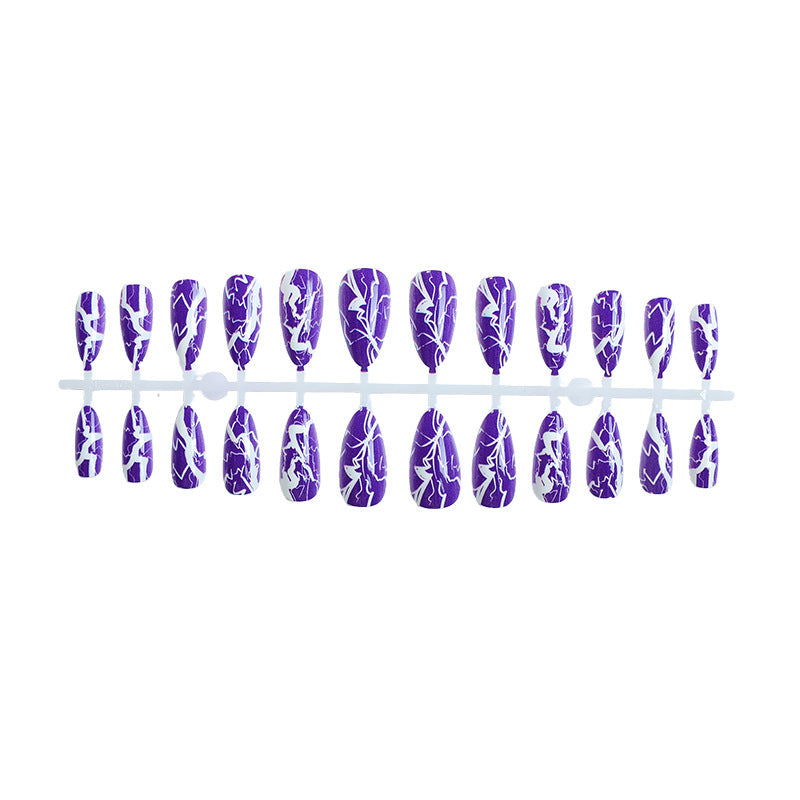 Blitzbogen Muster Aufkleber Nagel Kunst Set