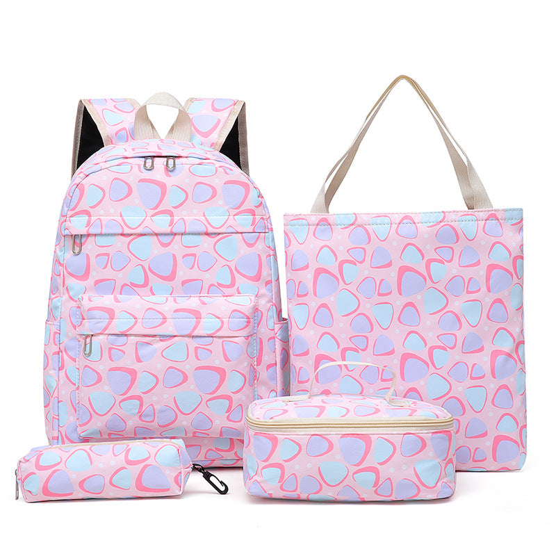 Set Aus Rucksack, Tragetasche und Lunchbox Brehn