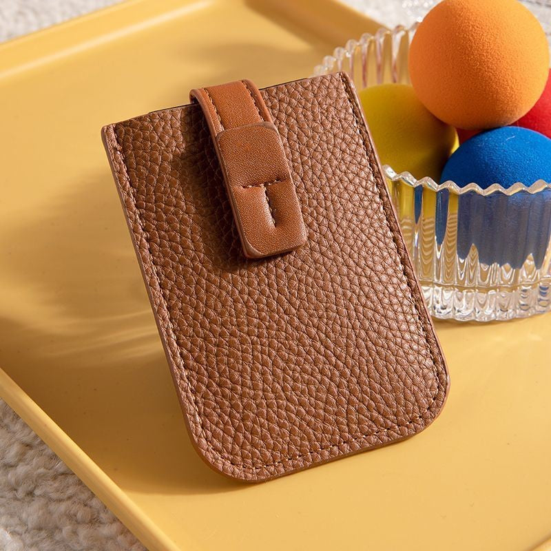 Eleganter Leder-Kartenhalter Brehn