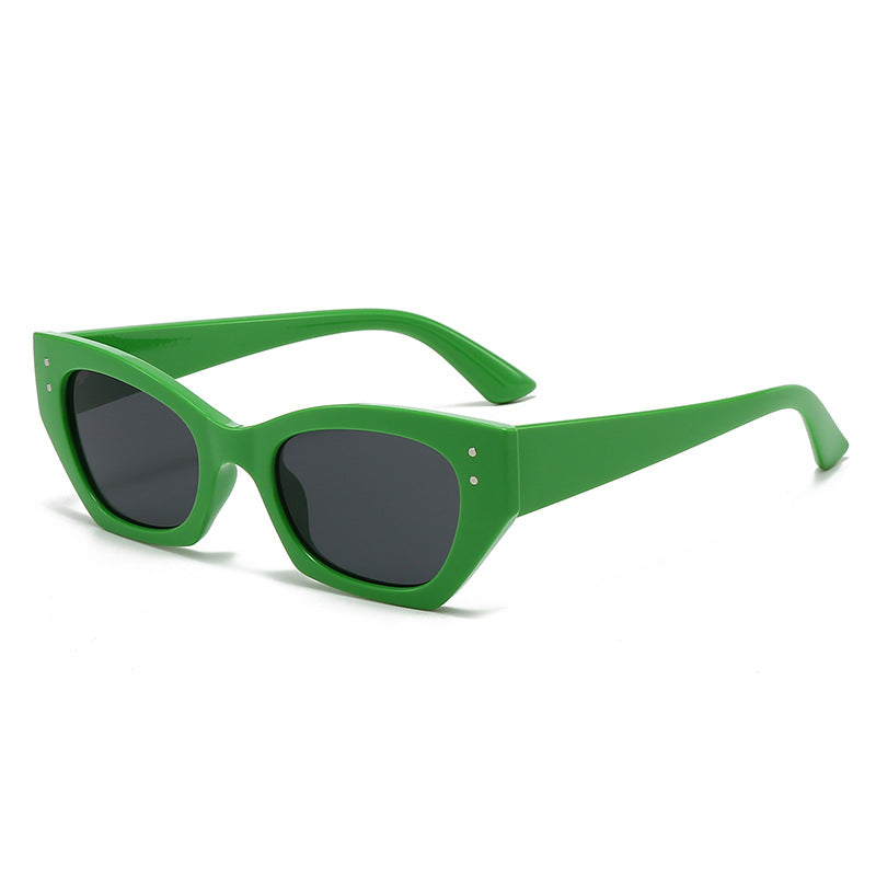 Damen moderne Fashion-Sonnenbrille im innovativen Design Brehn
