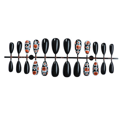 Halloween-Themen Press-On Nagel Set Brehn