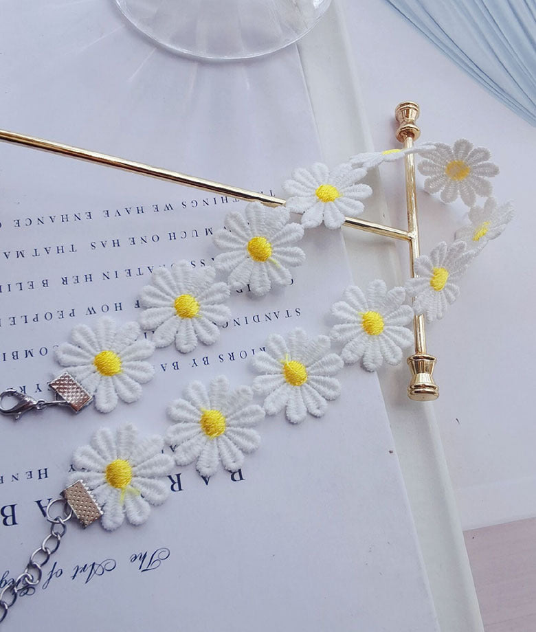 Florale Choker Halskette Brehn