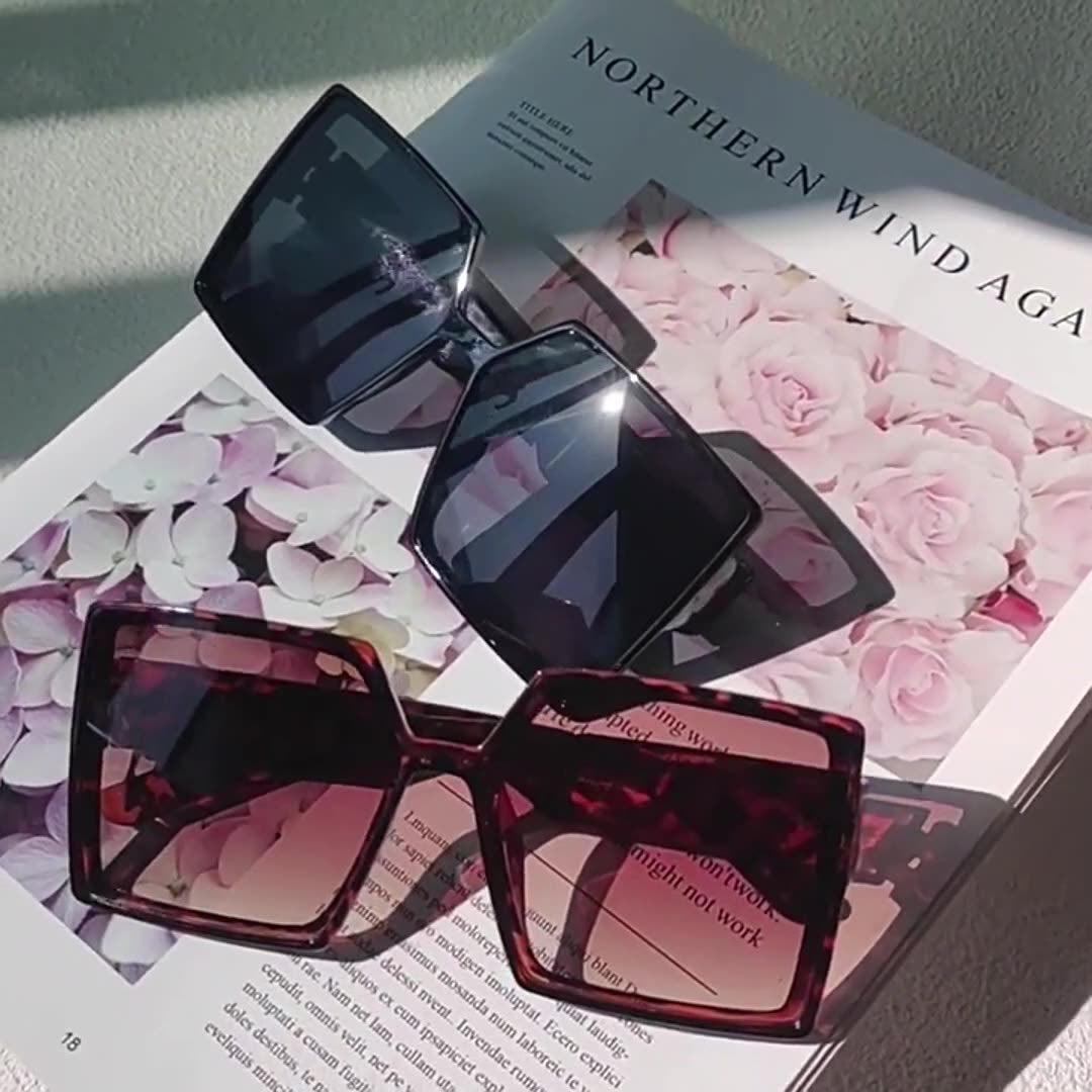 Oversized Fashion Sonnenbrille Brehn