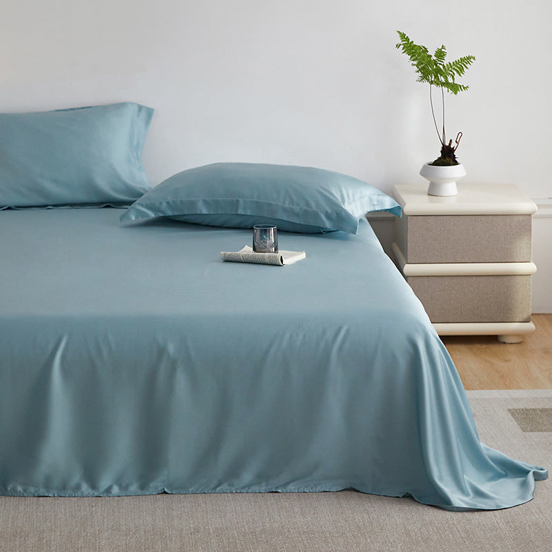 Premium Satin-Bettwäsche-Garnitur aus Mikrofaser mit seidig-glänzender Oberfläche