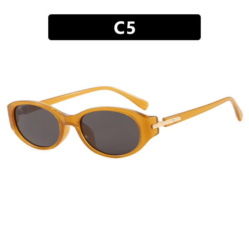 Damen cat-eye Sonnenbrille mit robustem Rahmen und polarisierenden Gläsern Brehn