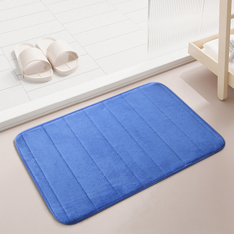 Weicher Plush-Badezimmerteppich Brehn