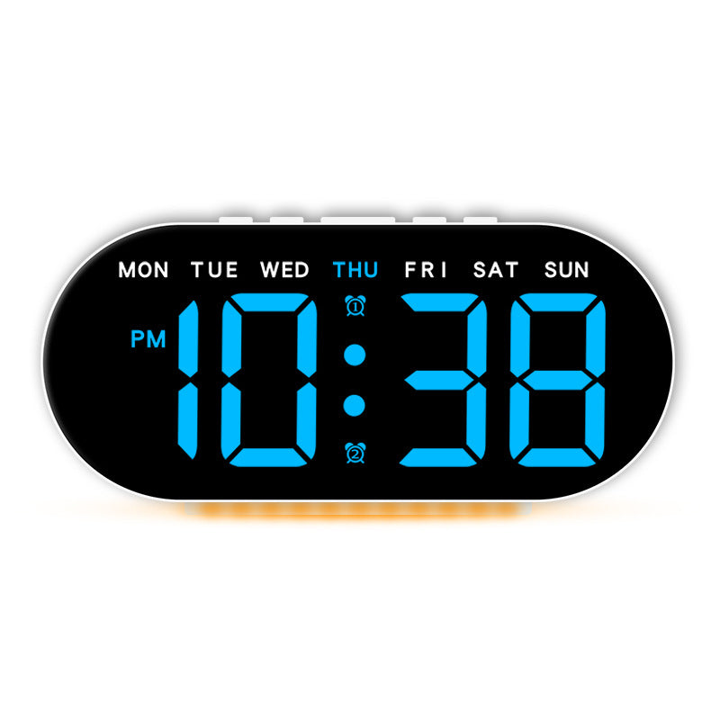 Digitaler Alarmwecker mit großem LED-Display und Temperaturanzeige Brehn