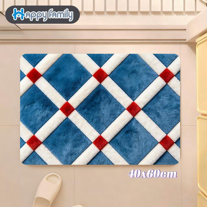 Stylische geometrische Muster-Badmatte Brehn