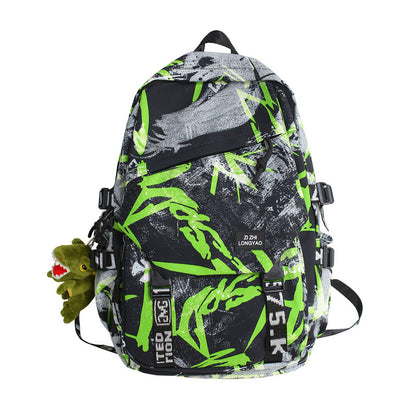 Stylischer Grafikdruck-Rucksack Brehn