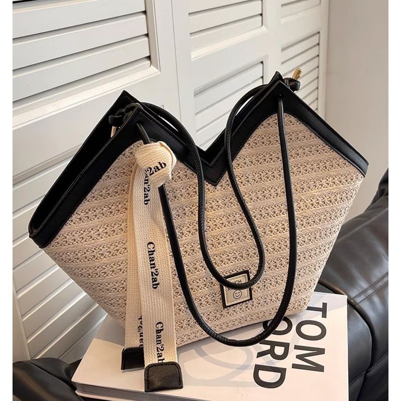 Gewebte Textur Schultertasche Brehn
