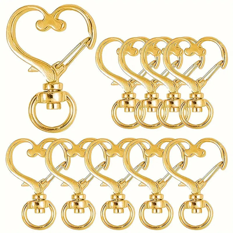 Herzförmige Snap-Haken Clips Brehn