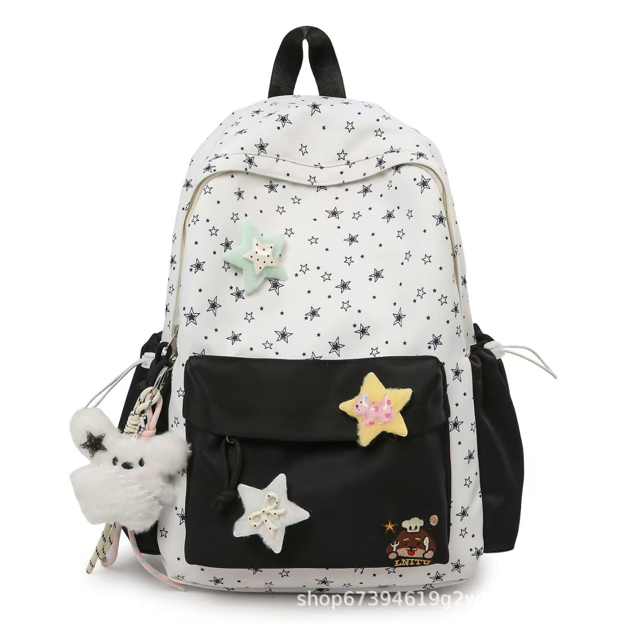 Stern-themed Plüsch-Rucksack Brehn