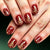 Festliche Feiertags-Themen Press-On Nagelkunst Brehn