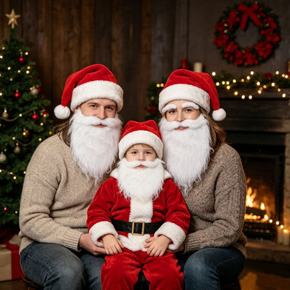 Lustiger Weihnachtsmann Bart