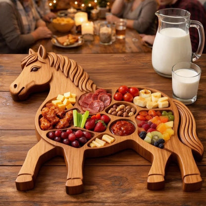 Pferdeförmige Charcuterie-Platte Brehn
