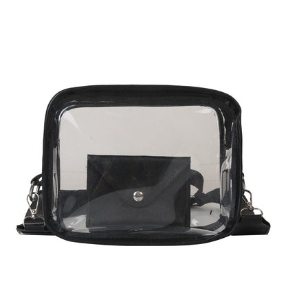 Klarer Umhängetasche