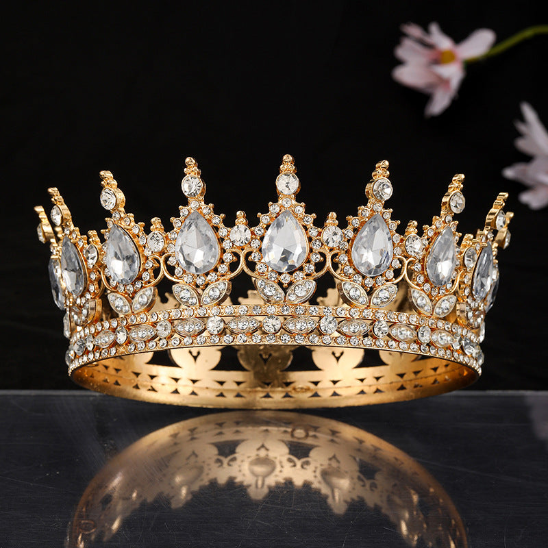 Damen Krone mit eleganten Edelsteinen Brehn