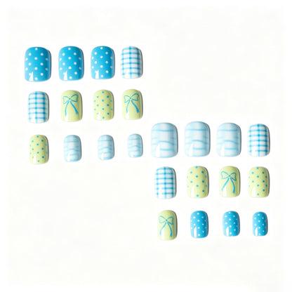 Kreatives Muster Nagelkunst