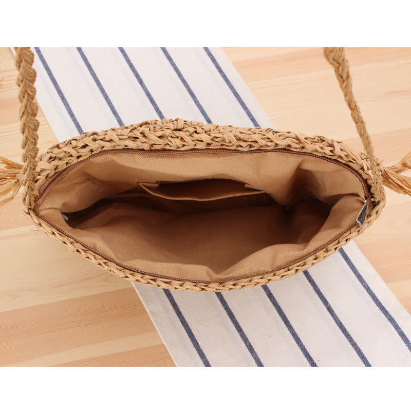 Handgefertigte Basttasche Brehn