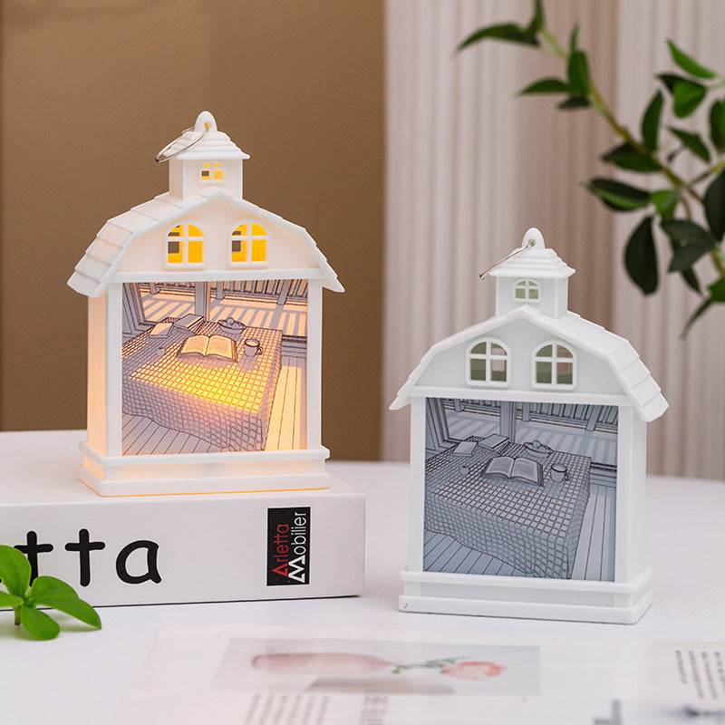 Dekorative LED-Hauslaterne