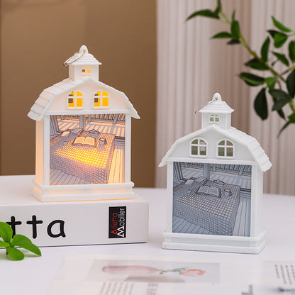 Dekorative LED-Hauslaterne