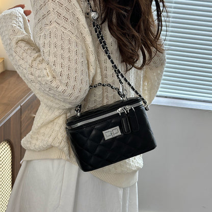 Gepolsterte Mini Handtasche Crossbody