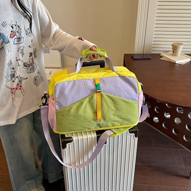 Mehrfarbiges Reise-Duffle-Bag Brehn