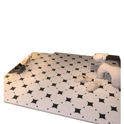 Moderne geometrische Eingangsmatte
