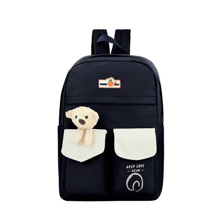 Süßer Plüschbär-Themen Schulrucksack Brehn