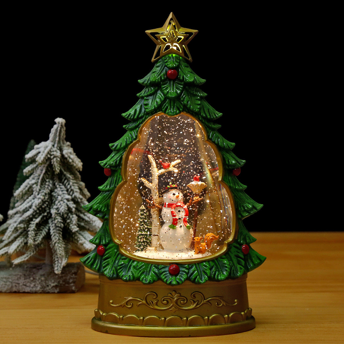 Weihnachtsbaum Schneekugel Brehn