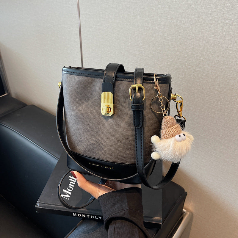 Chic Struktur Handtasche Brehn