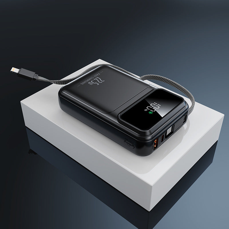 Tragbare Powerbank mit Digitaler Ladestandanzeige und Schnellladefunktion Brehn