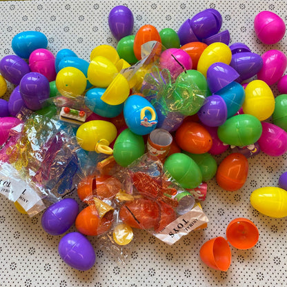 Bunte Plastikeier Set Brehn