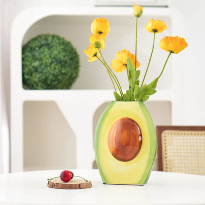 Avocado-förmige dekorative Vase