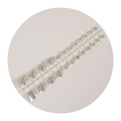 Premium Glitzer Presse-on Nagel Set Brehn