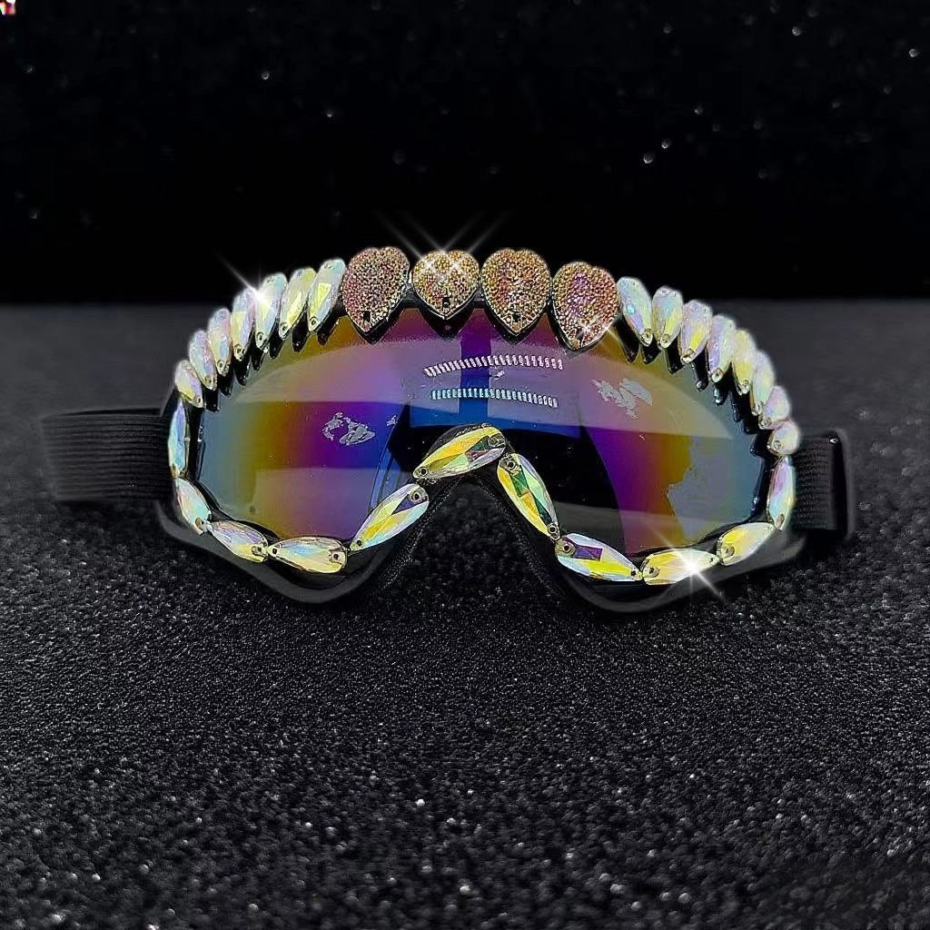 Damen Hochwertige Funkelnde Sportsonnenbrille Brehn