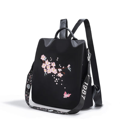 Bestickter Floral-Rucksack Brehn