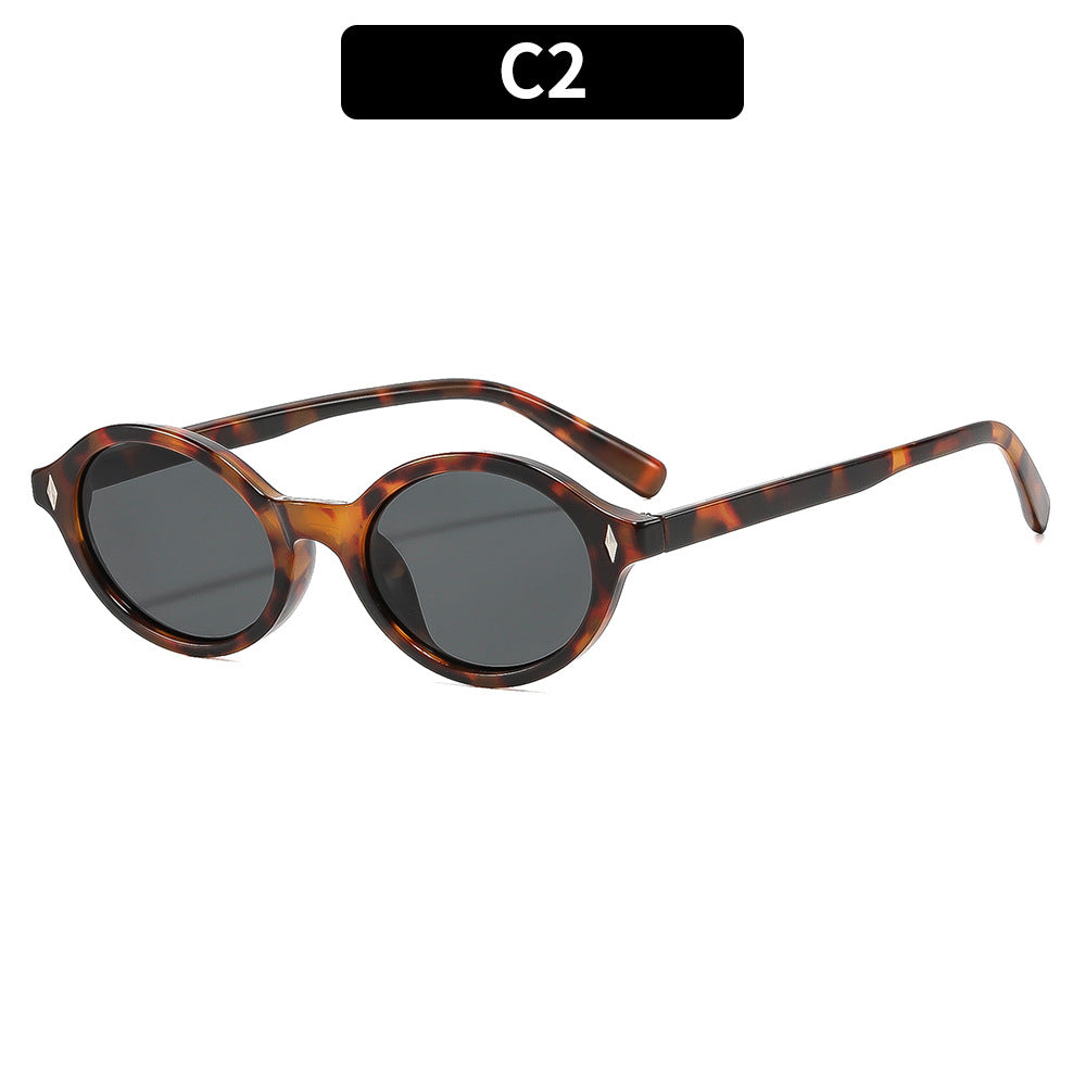 Chic Appeal Stylishe Ovale Sonnenbrille