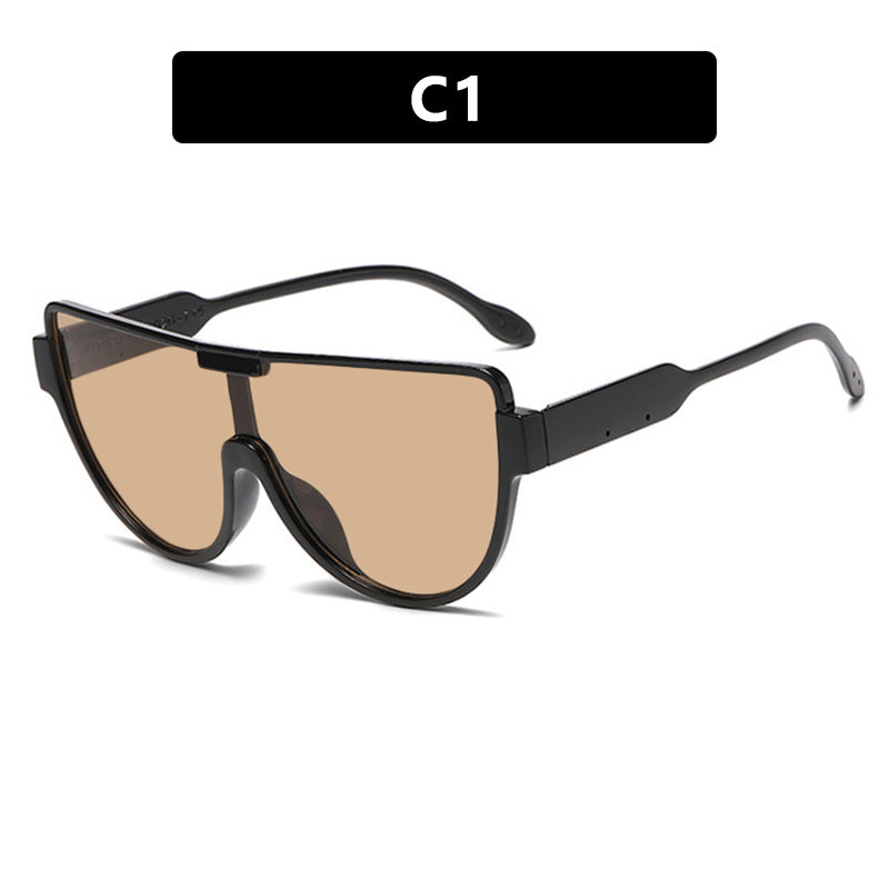 Damen futuristische Sonnenbrille im sportlichen Design Brehn