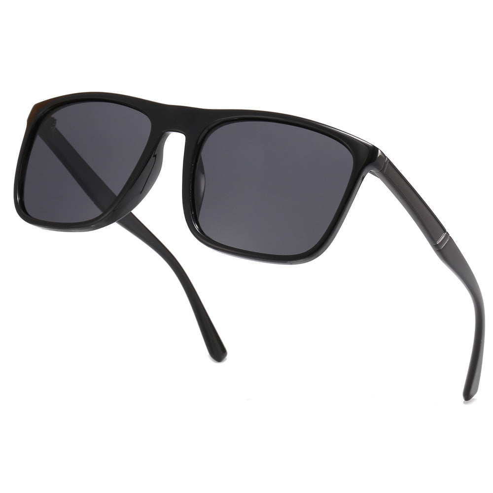 Damen moderne Sonnenbrille im minimalistischen Design Brehn