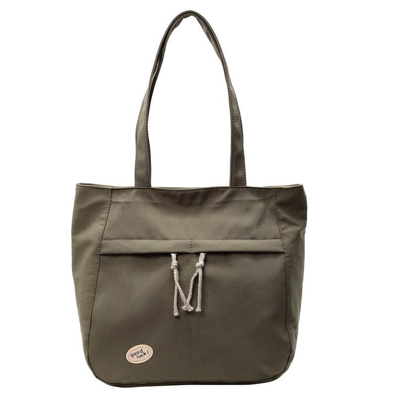 Lässige Canvas Tote Bag Brehn mit mehreren Taschen