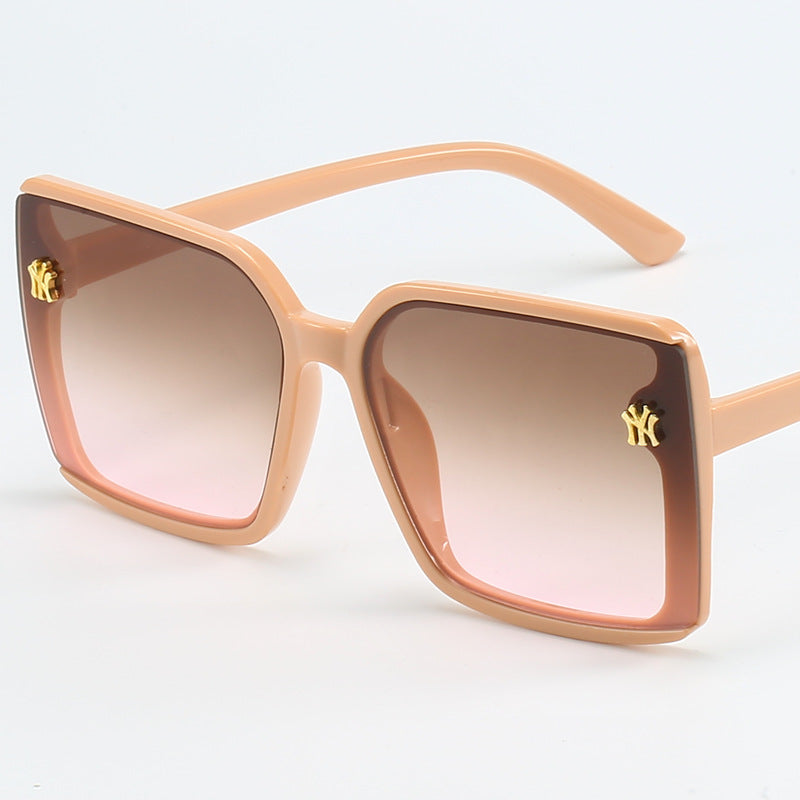 Damen Oversized-Sonnenbrille mit eleganten Gläsern Brehn