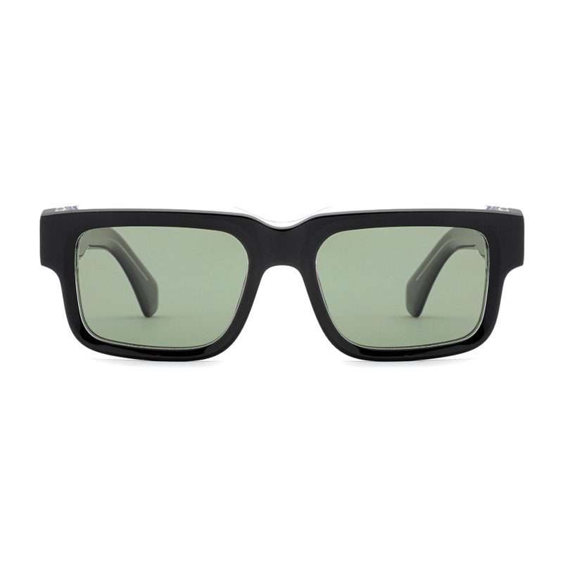 Damen quadratische Sonnenbrille mit komfortablem, robustem Rahmen Brehn