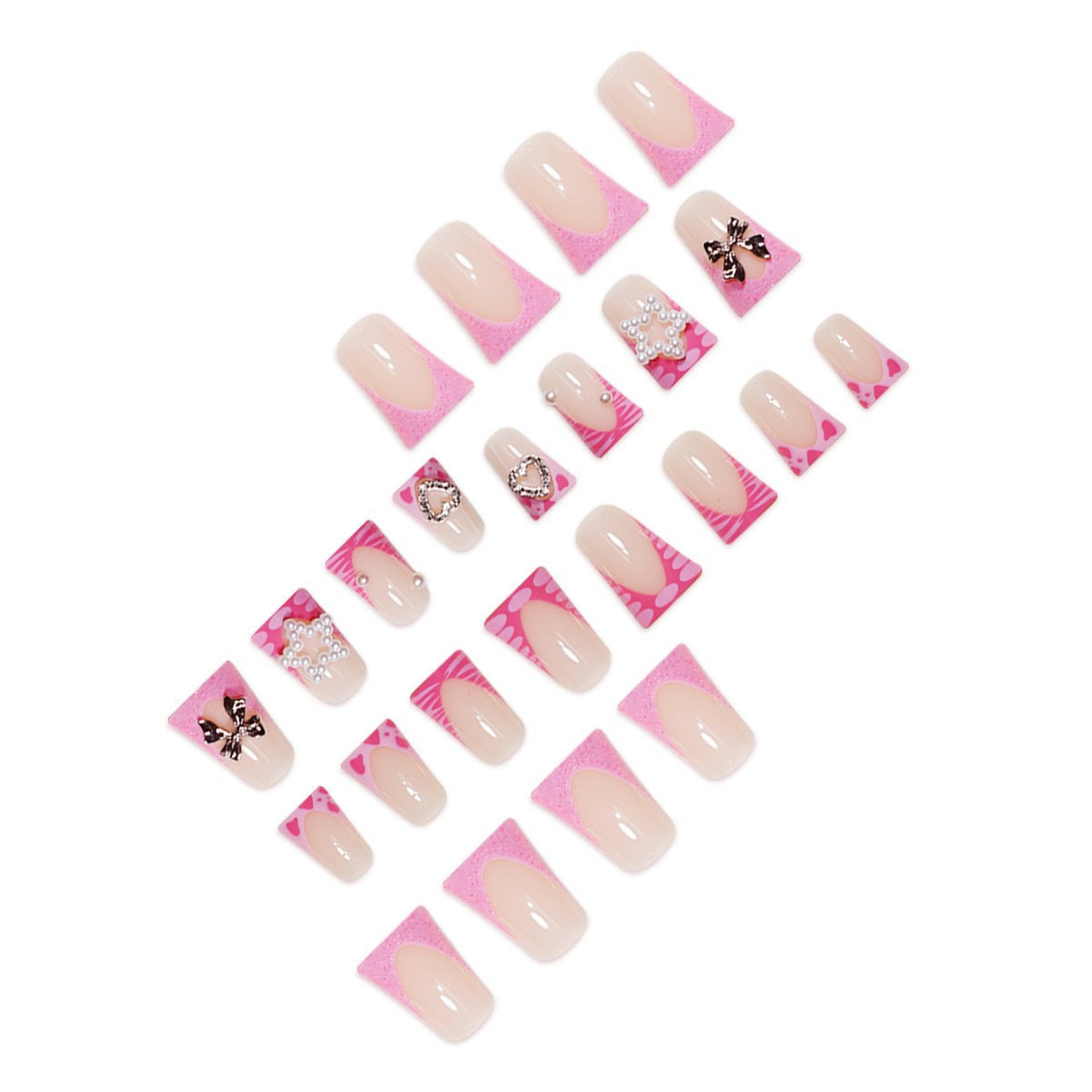 Floral Akzent Nagelkunst Verlängerungen Brehn
