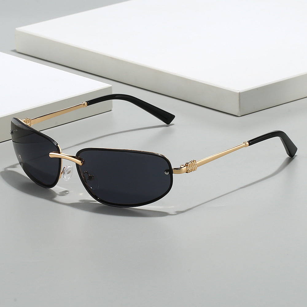 Luxuriöse Vintage-inspirierte Gradient-Sonnenbrille Brehn