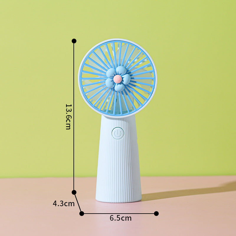 Blumen-Themen Handheld Kühlventilator Brehn